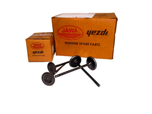 Exhaust valve EX engine head (set of 2) - Jawa Yezdi
